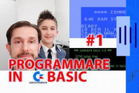 Corso tutorial programmazione linguaggio Basic Commodore, Commodore 16, Commodore 64, Commodore 128, Commodore PET, Commodore Plus4, Commodore Vic20, C16 C128 C64, IBM DOS MicroSoft GWBASIC, puntata #1