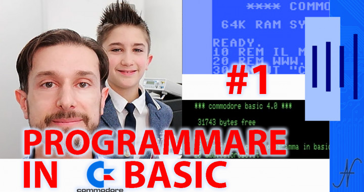 Basic language programming tutorial course Commodore, Commodore 16, Commodore 64, Commodore 128, Commodore PET, Commodore Plus4, Commodore Vic20, C16 C128 C64, IBM DOS MicroSoft GWBASIC, episode # 1