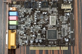 Creative Sound Blaster Live, year 2001, PCI connector