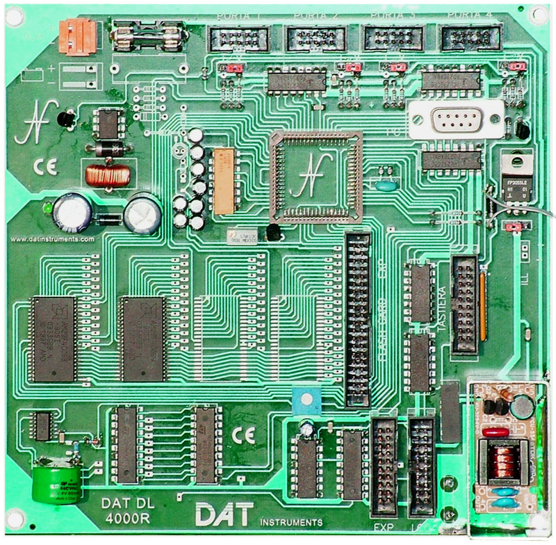 DAT DL 4000R, scheda madre datalogger JET 4000 AME