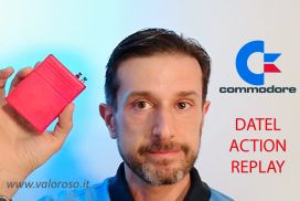 Datel Action Replay, Commodore 64, www.valoroso.it, cartridge use step by step, videogame copy, tutorial, videogame duplication from cassette to SD floppy