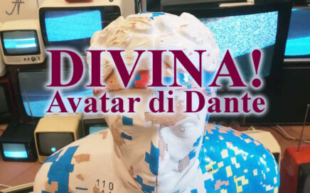 Divina!, Dante Alighieri Divina Commedia, Avatar di Dante, Retro Printer Commodore 64 telescrivente