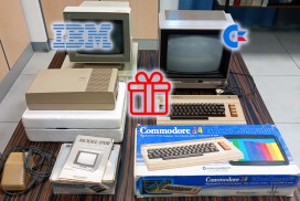 Donazione Vittorio, Commodore e IBM, copertina articolo, donazione di computer vintage