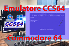 CCS64 emulator, run start Commodore 64 game utility programs on Windows 10 PC