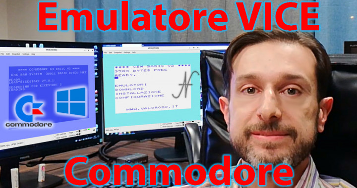 VICE emulator run Commodore 64 128 16 Vic-20 PET game programs on Windows 10, C128, C16, C64