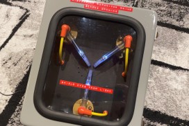 Flux Capacitor, Back to the Future, DeLorean, artistic creation by Massimiliano Ferrari