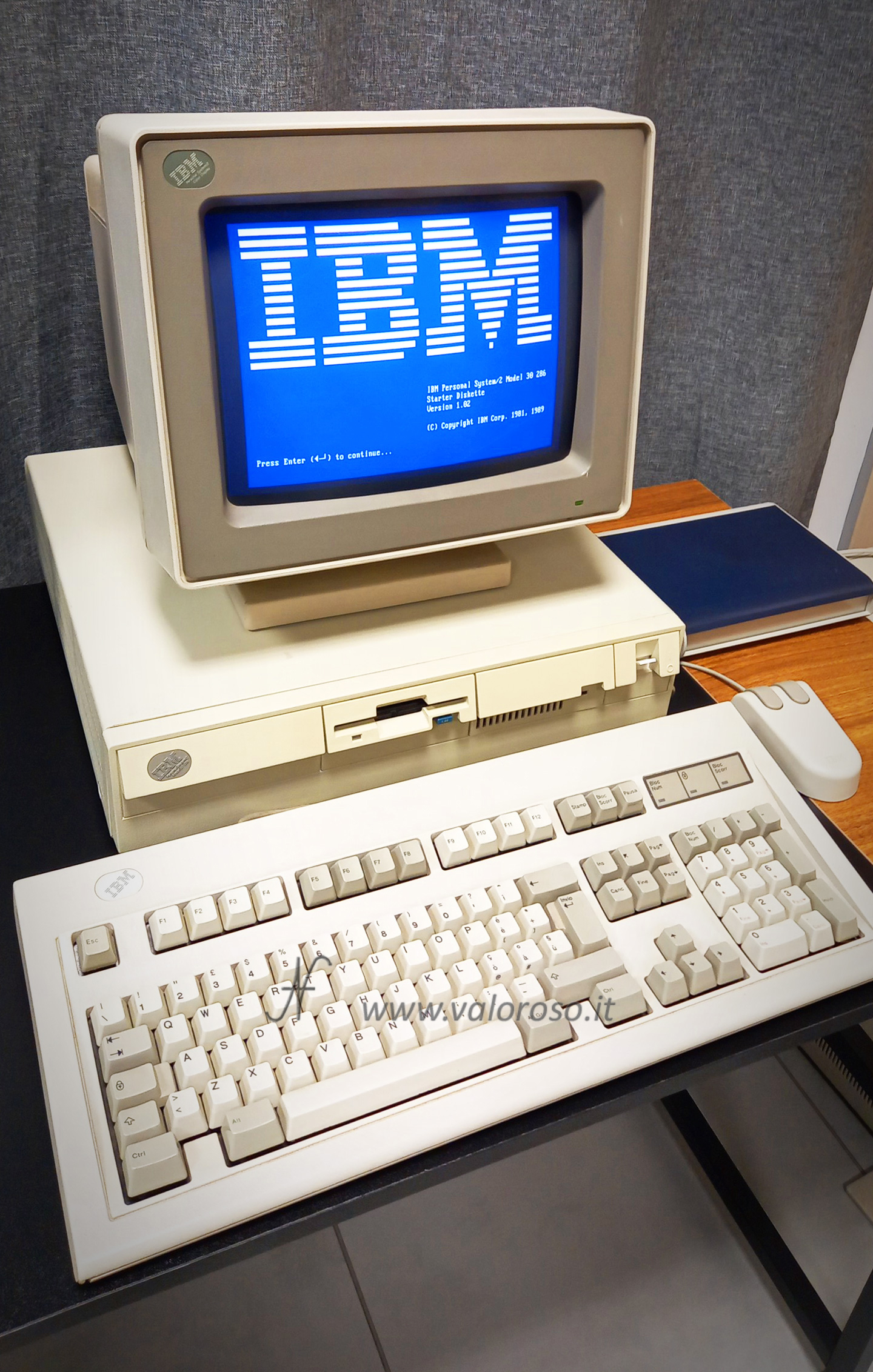 IBM PS2 model 30 286, Startup Disk, Intel 80286 286