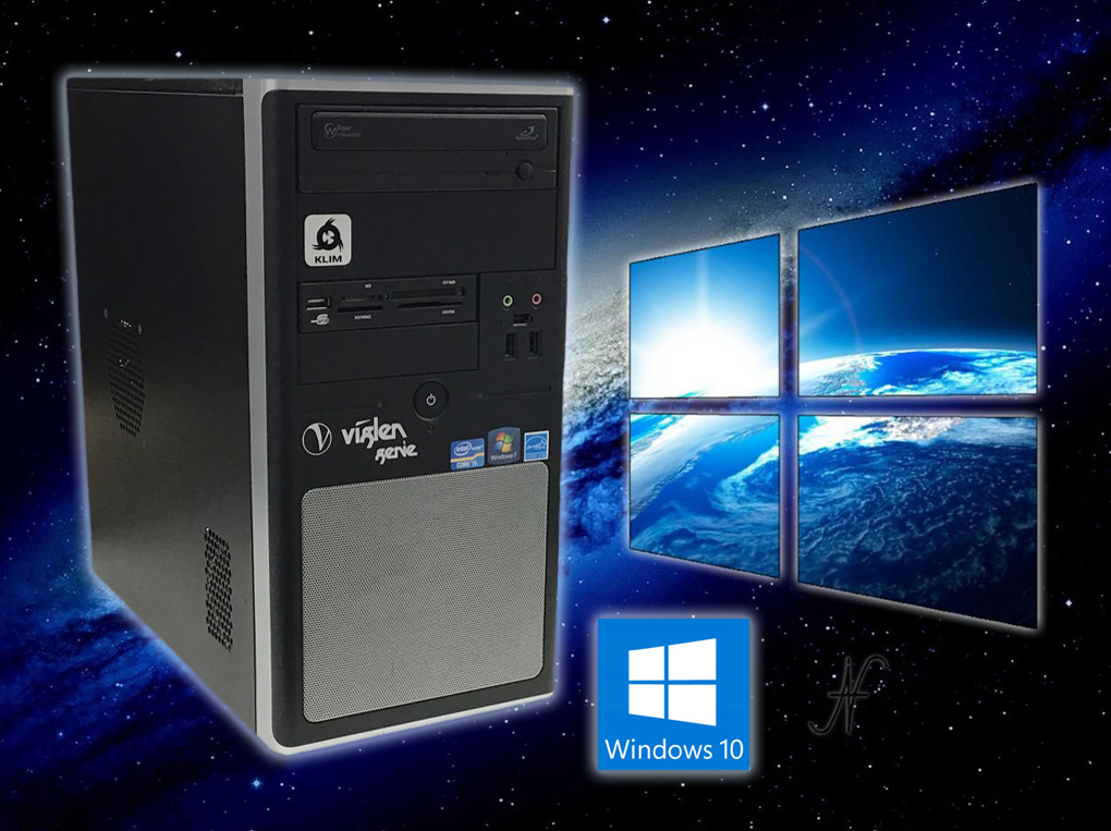 Aggiornare Installare Windows 10 su vecchi PC computer datati