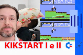 KikStart 2 KickStart II video game Commodore 64 motocross game, Shaun Southern, Mr. Chip Software, MasterTronic
