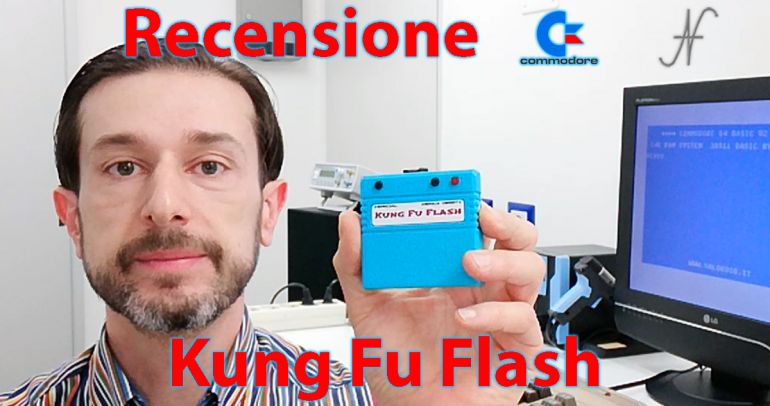 Kung Fu Flash, Commodore 64, interfaccia, microSD, Kim Jorgensen, GitHub, CRT, PRG, D64, D71, D81, immagini dischi, emulatore