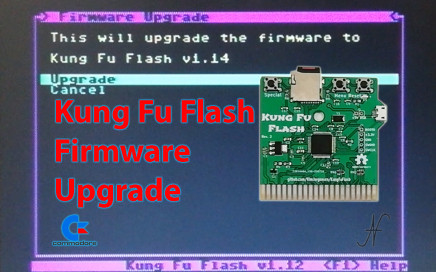 Kung Fu Flash, Commodore 64, interfaccia, microSD, Kim Jorgensen, GitHub, firmware upgrade update, cartuccia, ROM file CRT, porta di espansione