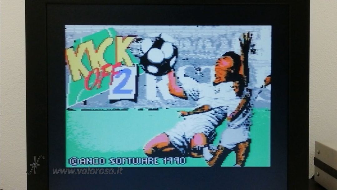 Commodore 64, micro SD, immagine disco D64, D71, D81, gioco Kick Off 2