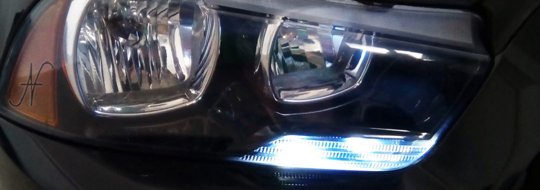LED automobile, Dodge Charger, lucedi posizione, freccia LED