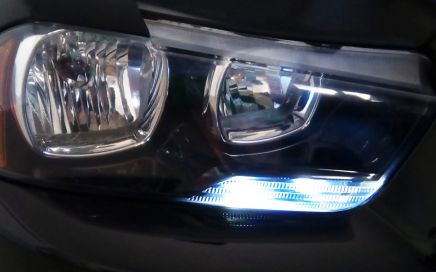 LED car, Dodge Charger, position light, LED arrow