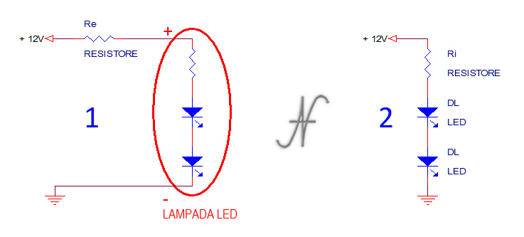 Lampada a LED, luci di posizione, ridurre luminosità, abbassare intensità