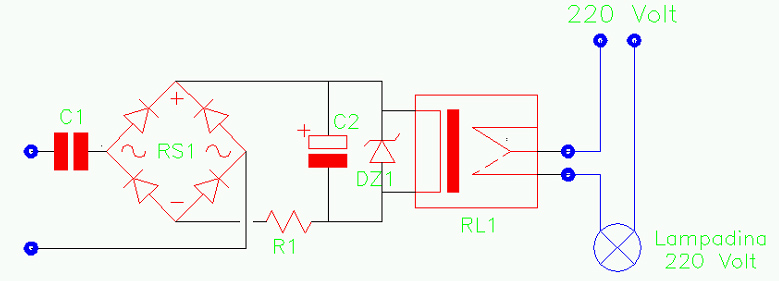 LPTEL, telephone ringtone repeater, light bulb, wiring diagram, Amedeo Valoroso, SIP, telecom, telephone line