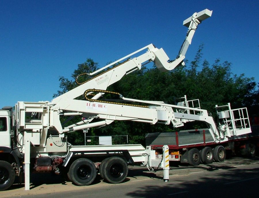 DAT X2, Italmec cutlery mounted on a wagon