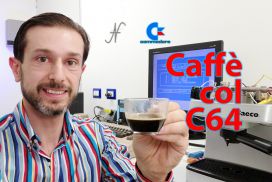 Coffee machine controlled by Commodore 64, Saeco, espresso, user port, optocoupler relay