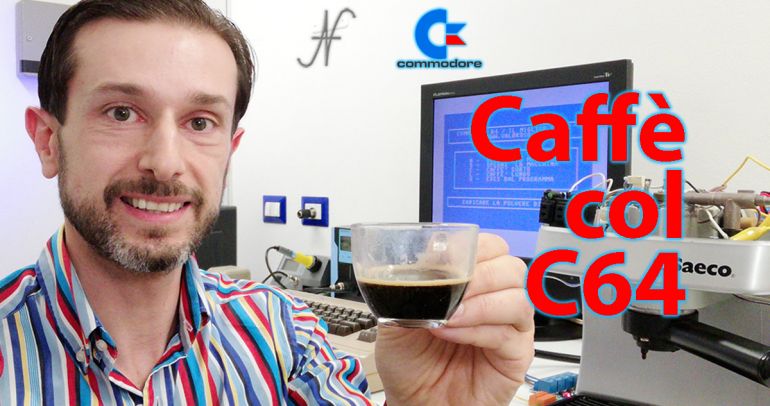 Coffee machine controlled by Commodore 64, Saeco, espresso, user port, optocoupler relay