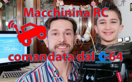 Macchinina telecomandata dal Commodore 64 radiocomandata RC, user port, Dodge RAM