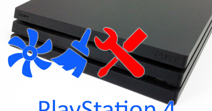 Maintenance Cleaning PlayStation4 Pro, disassemble step by step tutorial open maintenance cleaning