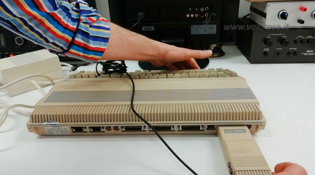 Modulatore RF Commodore Amiga 520 cavo antenna televisore