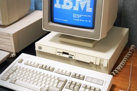 Clean IBM 8513 monitor, looks like new. IBM PS/2 model 30 286. IBM model M buckling springs mechanical keyboard. Original IBM mouse.