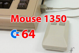 Commodore 1350 Mouse for Commodore 64 The Final Cartridge III internal cleaning