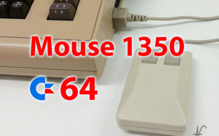 Mouse Commodore 1350 per Commodore 64 The Final Cartridge III pulizia interno