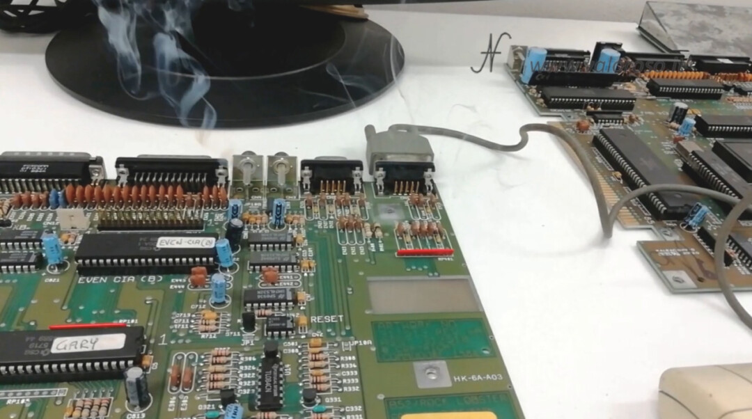 Wrong Wrong Mouse Logitech for Amiga 500 Burns Smoke Resistance