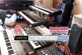 Musica Midi, tastiere vintage, Atari Mega ST, Michel Mammoliti, simulazione studio registrazione anni 80 e 90
