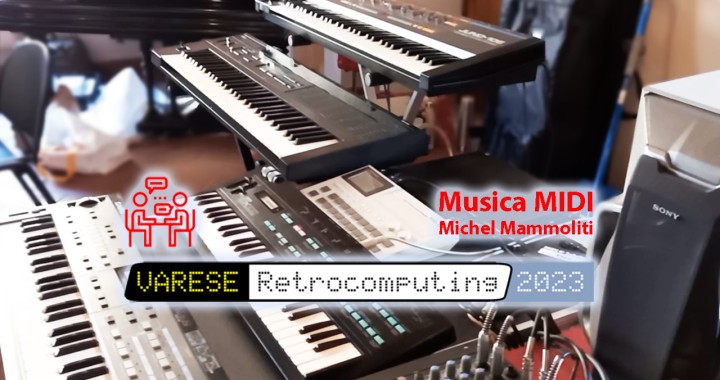 Musica Midi, tastiere vintage, Atari Mega ST, Michel Mammoliti, simulazione studio registrazione anni 80 e 90