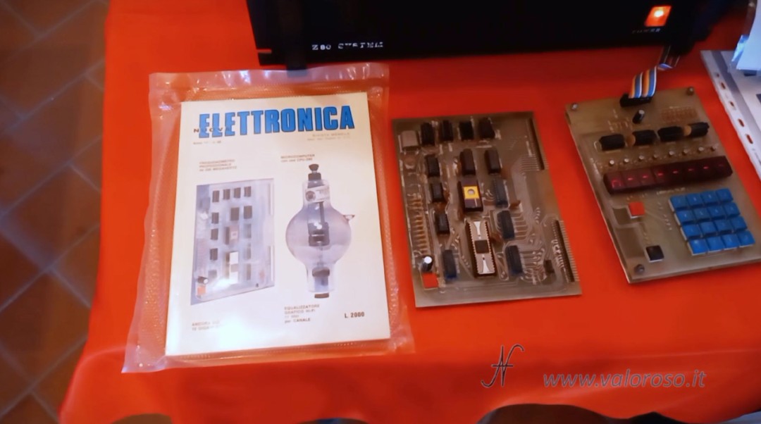 Nuova Elettronica, Z80 computer, NuovaElettronica magazine, CPU, hexadecimal keyboard