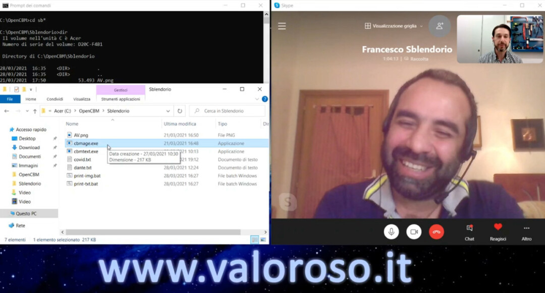 OpenCBM CBMtext Francesco Sblendorio, analysis of the program to connect the Commodore MPS 803 printer to the laptop PC Windows 10, IEC connector, USB, XUM 1541