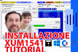 OpenCBM XUM1541 CBMXfer installazione Windows 10 driver, X-Cable