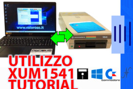 OpenCBM XUM1541 CBMXfer utilizzo Windows 10 driver, X-Cable