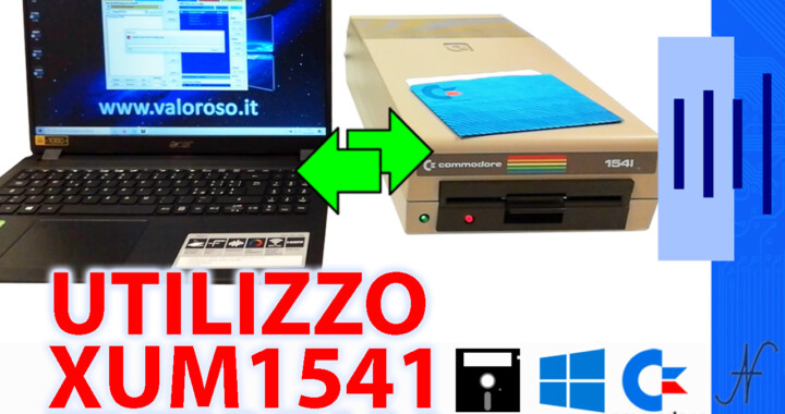 OpenCBM XUM1541 CBMXfer utilizzo Windows 10 driver, X-Cable