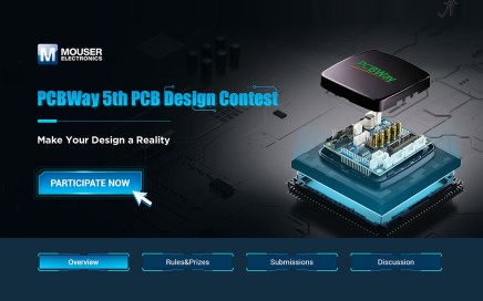 PCBWay PCB design contest 2022, circuiti stampati, progetti, copertina