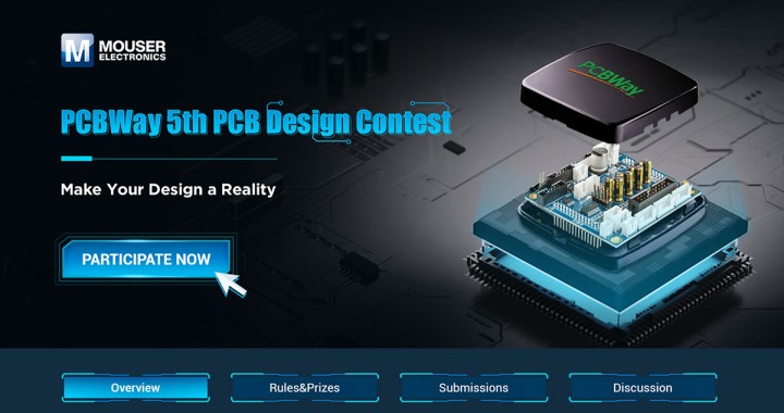 PCBWay PCB design contest 2022, circuiti stampati, progetti, copertina