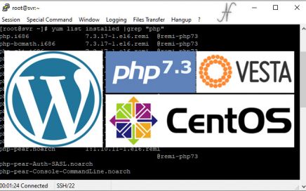 Mandatory PHP update WordPress, PHP 7.3, VestaCP PHP update to version 7.3., CentOS