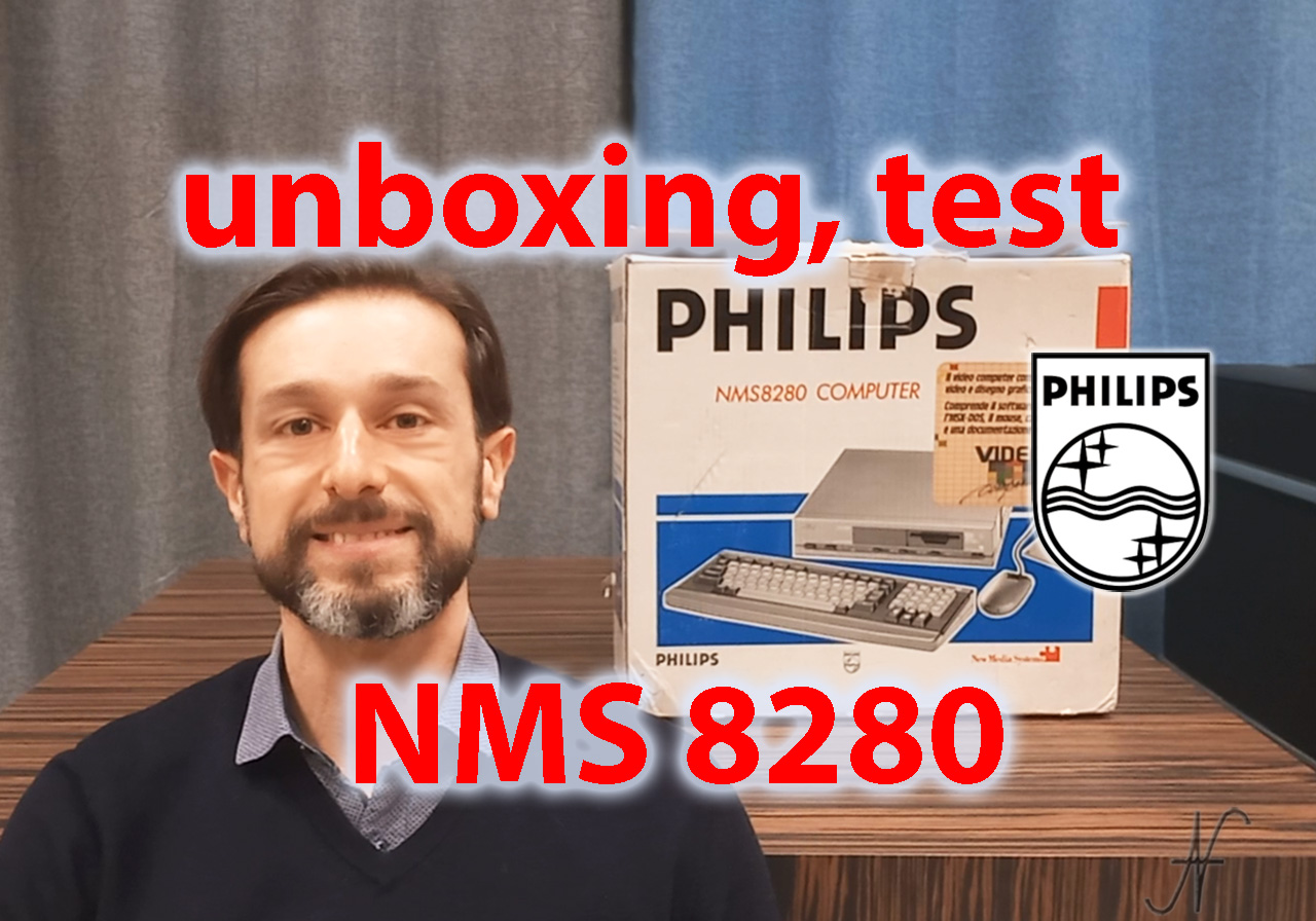 Philips NMS 8280, unboxing and testing Amedeo Valoroso