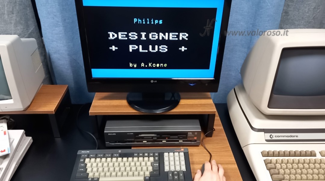 Philips NMS 8280, MSX2, Designer Plus by A.Koene, software drawing, graphics