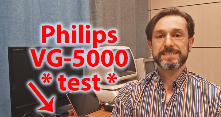 Philips VG 5000, VG5000, VG5K, test prova, copertina