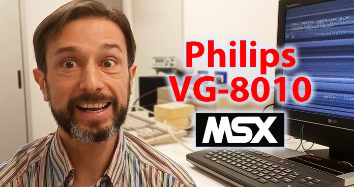 Philips VG 8010, retro computer vintage