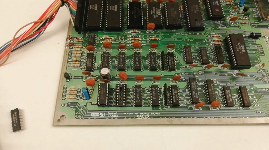 Commodore 64 RAM test with Kung Fu Flash 4164, MT4264, HM4864P memory socket replacement