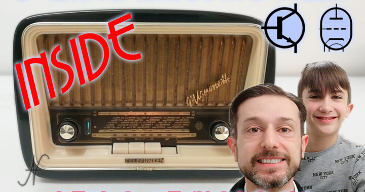 Radio a valvole Telefunken Mignonette MF R210, URRT, Rubrica: L'Ultimo Ritrovato Della Retro Tecnologia RetroTecnologia, Amedeo Valoroso