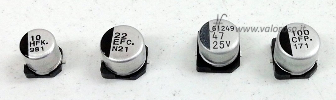 Recap recapping, SMD electrolytic capacitors