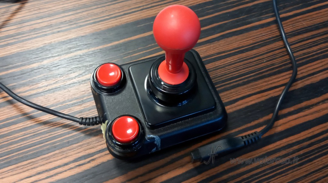 Competition Pro 5000 joystick restoration, dirt and tape - joystick before restoration with dirt, tape and glue residue - Original Competition Pro joystick restoration