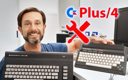 Commodore Plus4 Plus 4, 3 plus 1, TED CPU PLA repair, ValorosoIT