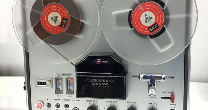 Sanyo MR-909, registratore a nastro, magnetofono